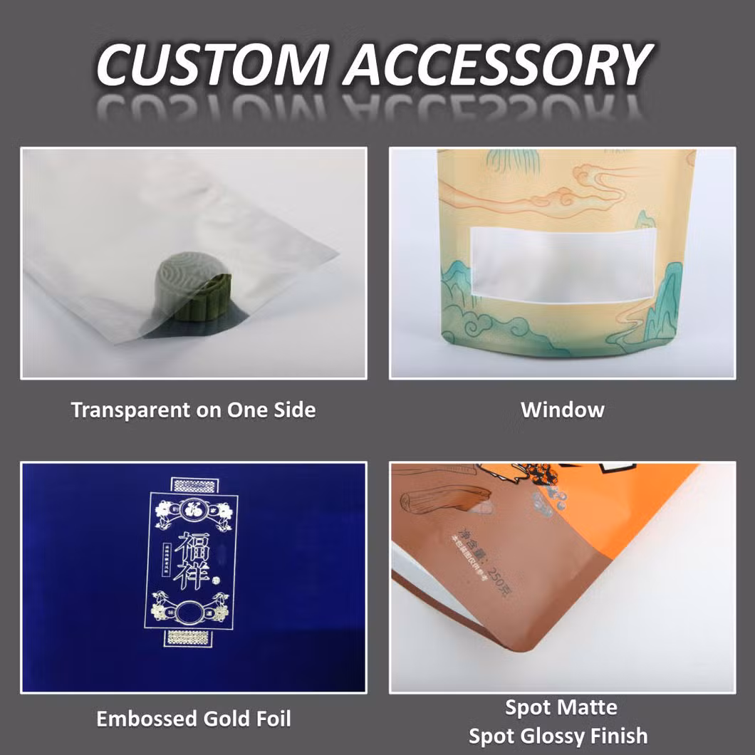 Custom Printed Ziplock Aluminum Foil Mylar Stand up Pouch Bag with Zipper Doypack for Everything Packaging Bag
