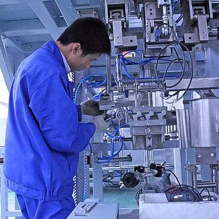 Corn Seed Heavy Bag Filling Line Automatic Packaging of Corn Seeds in 25kg Bags