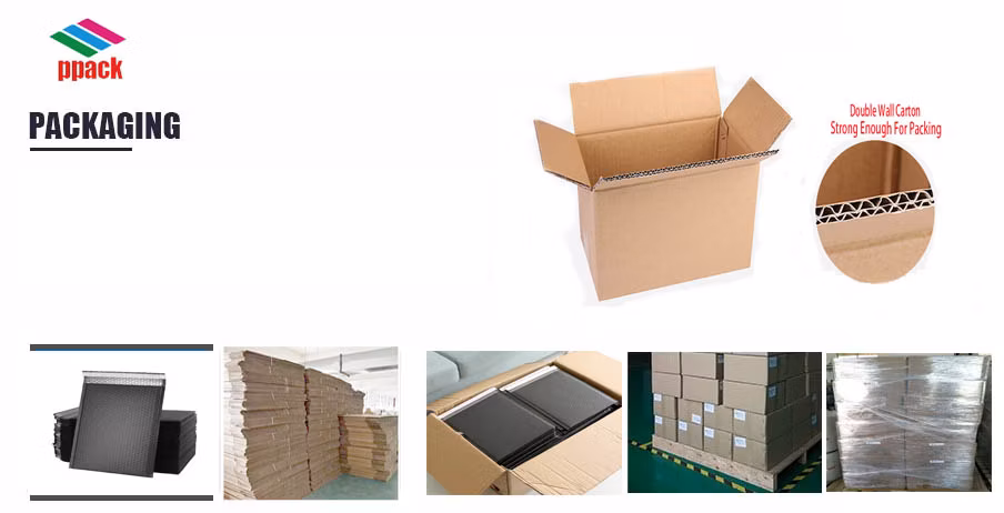 Sample Free Custom Poly Bubble Mailer Air Mailing Bags Shipping Packaging Tote Made in China Manufacture