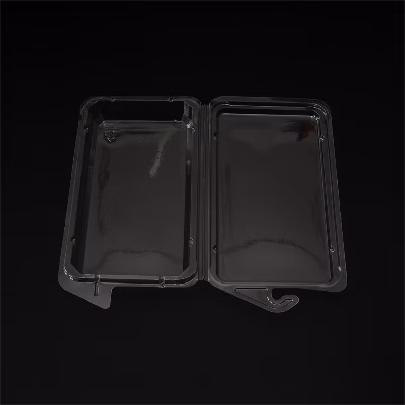 Clear Plastic Clamshell Packaging for Food Display