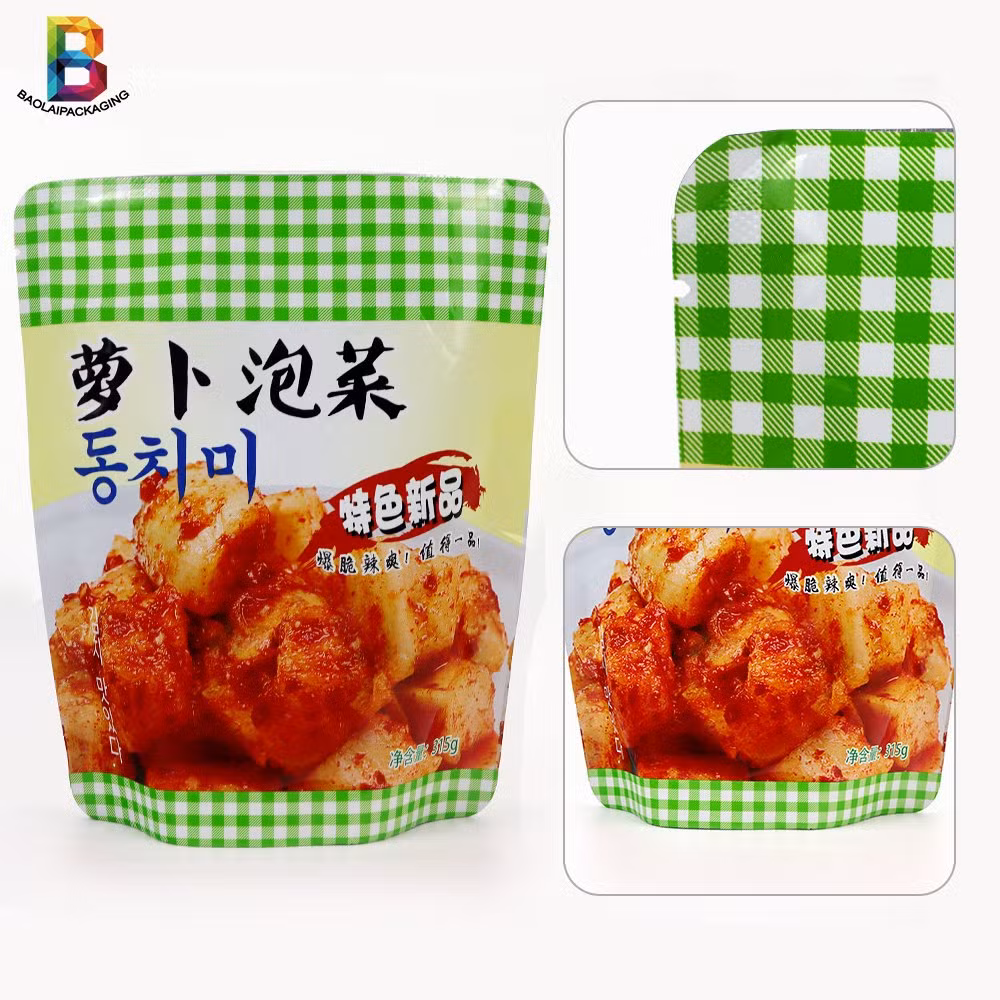 Mylar Pure Foil Retort Bag Vacuum Pouch for Food Storage 14X21+4cm