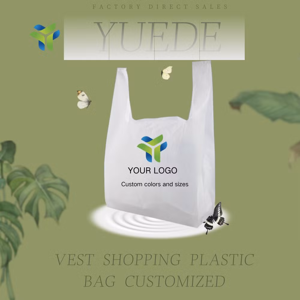 Affordable Plastic Shopping Bags with Logos for Small Businesses