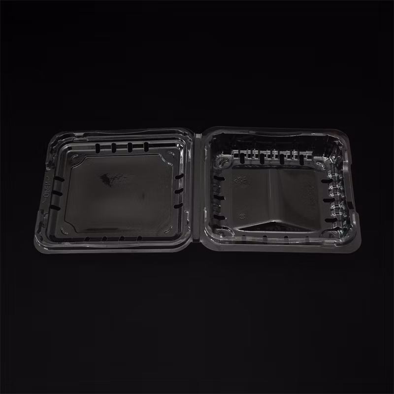 Clear Plastic Clamshell Packaging for Food Display