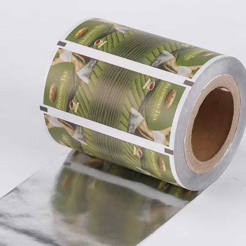 OPP PE Pet CPP BOPP Plastic Color Printing Custom Hot Biodegradable Plastic Bags Laminating Film Roll Food Packaging
