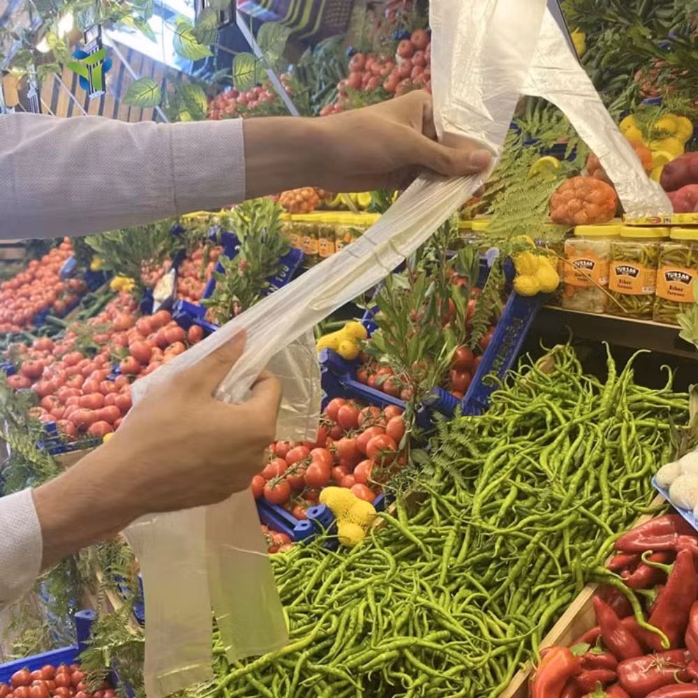 Safe Fresh Fish Packaging with Versatile Transparent Plastic Bags