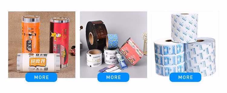 China Food Grade Custom Aluminium Foil Pet OPP Laminated Roll Film Printed Packaging