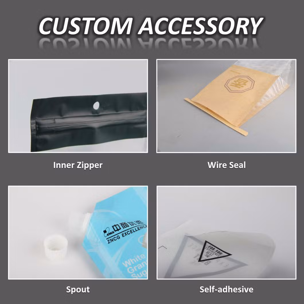 Custom Printed Ziplock Aluminum Foil Mylar Stand up Pouch Bag with Zipper Doypack for Everything Packaging Bag