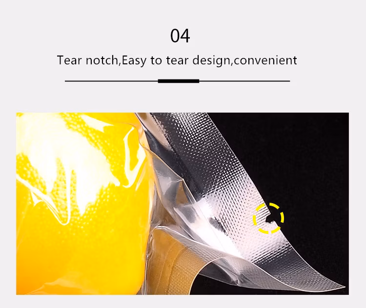 Customized Moisture Proof Recyclable Plastic Bag Sealed for Food Vacuum Seal Bags