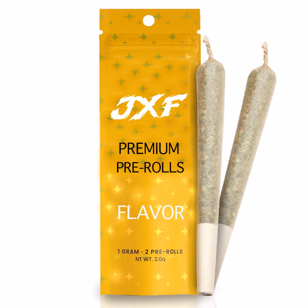 Waterproof Mylar Bag Resealable Zipper Custom Preroll Plastic Packaging