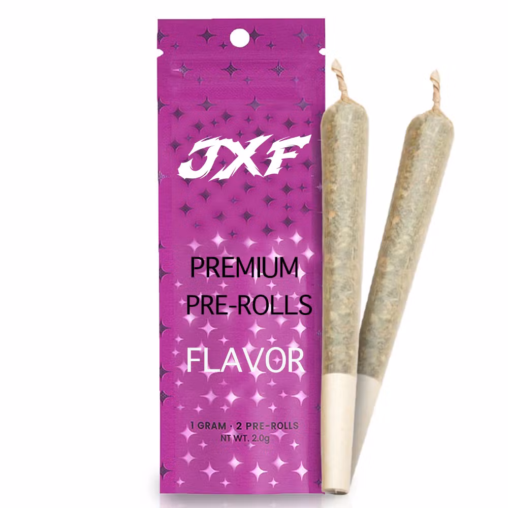 Waterproof Mylar Bag Resealable Zipper Custom Preroll Plastic Packaging