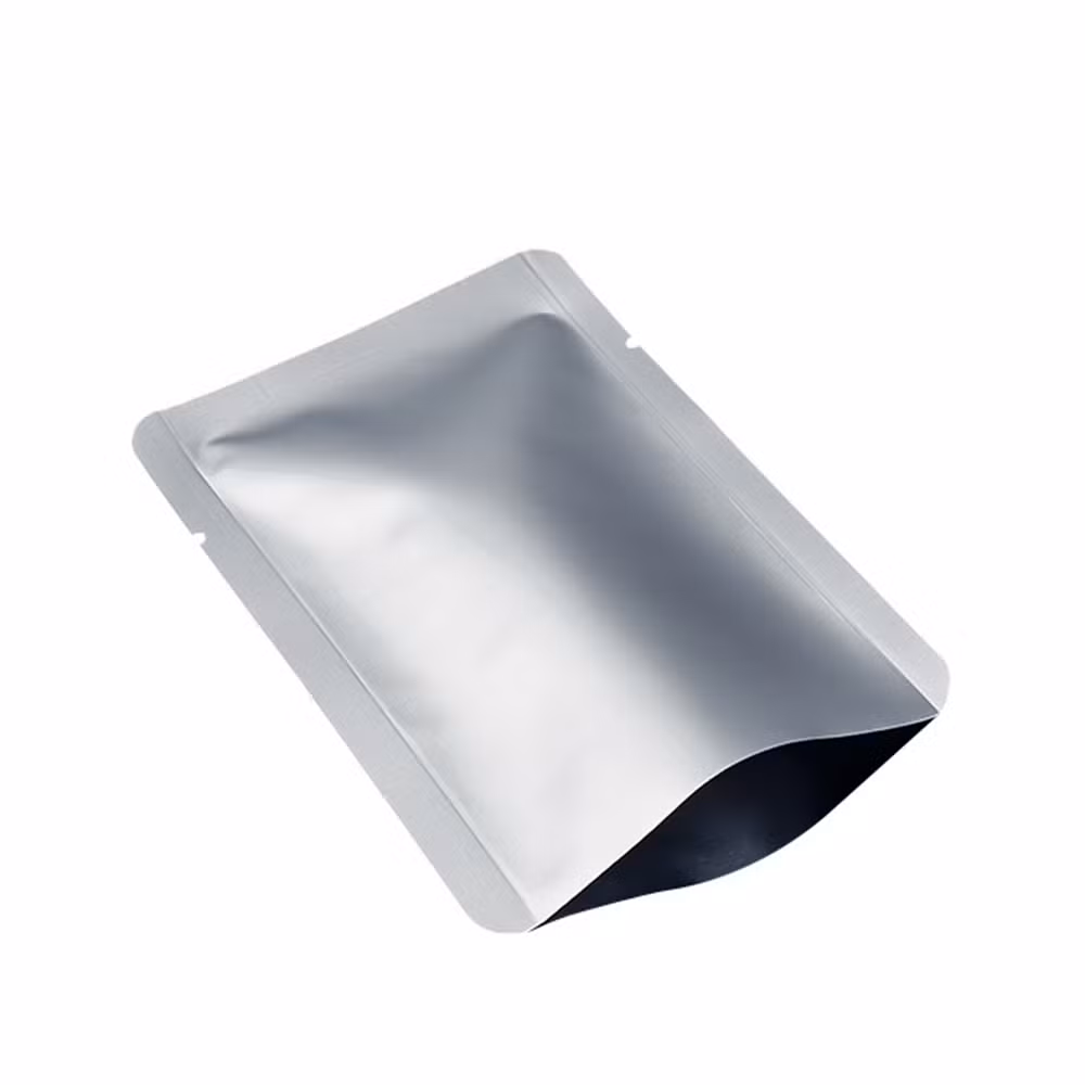 Mylar Pure Foil Retort Bag Vacuum Pouch for Food Storage 14X21+4cm