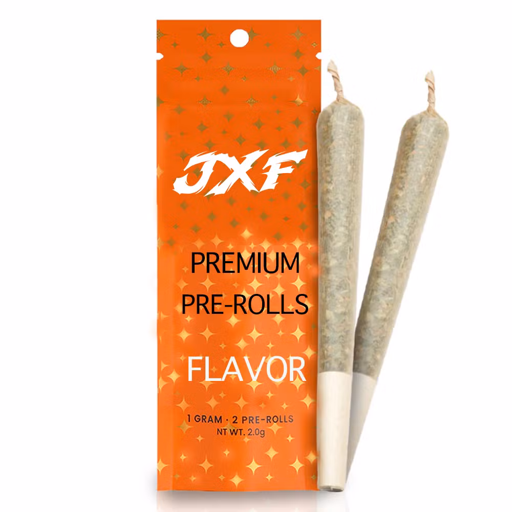 Waterproof Mylar Bag Resealable Zipper Custom Preroll Plastic Packaging