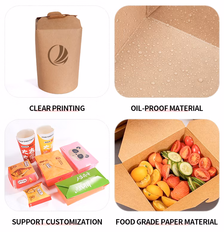 Wholesale Fried Chicken Custom Logo Biodegradable Wholesale Food Packaging