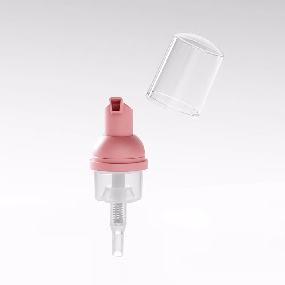 Custom Packaging for Liquid Foam Soap Lotion Pump Recycled PP 30/410 Plastic Cosmetic Cleanser Screw Lid Wash Water Bottle OEM