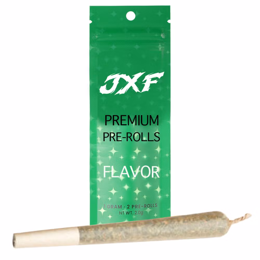 Waterproof Mylar Bag Resealable Zipper Custom Preroll Plastic Packaging