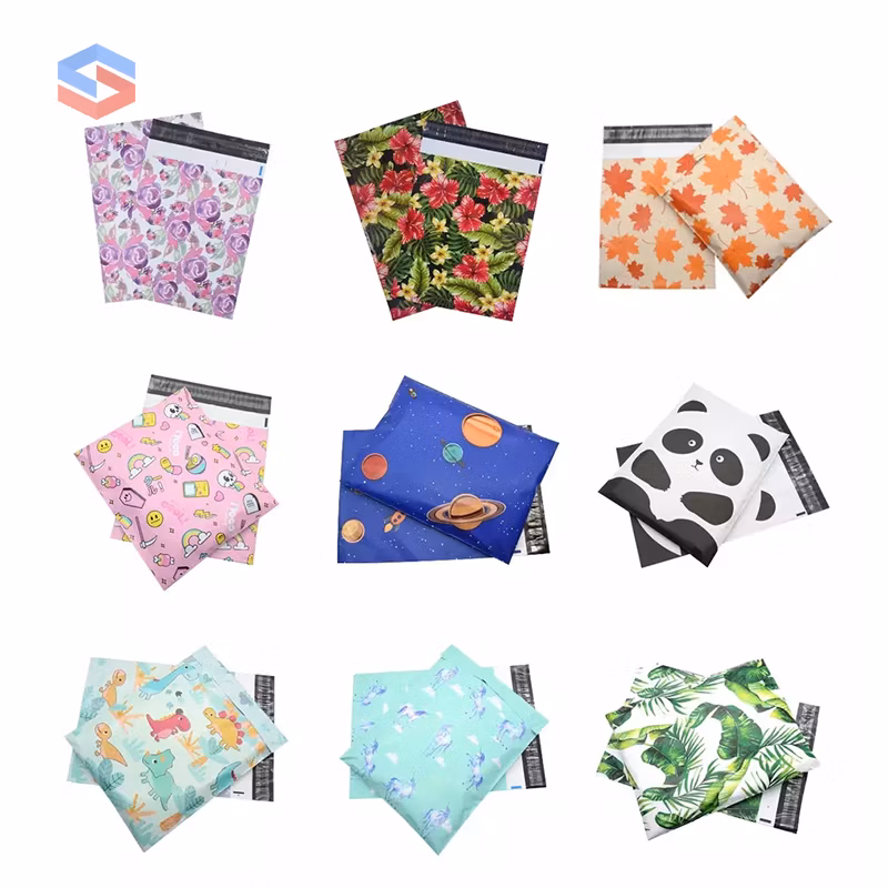 Wholesale Customized-Logo Plastic Express Recycled Bags Clothes Shipping Envelope for Small Business