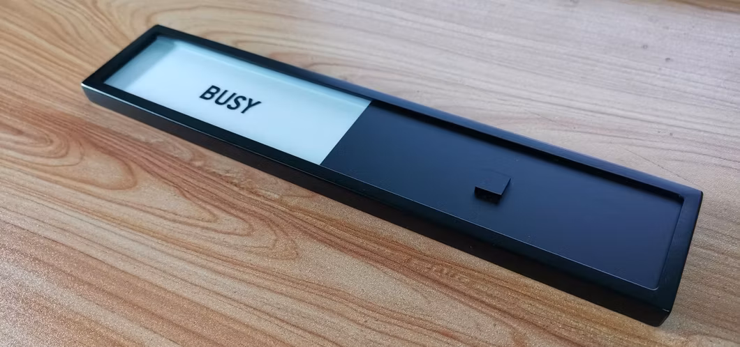 Acrylic Sliding Sign Board Design