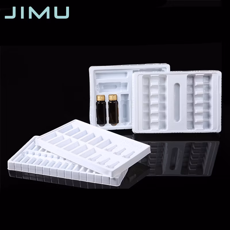 Professional Sterile Disposable Medication Insert Tray Plastic Tray Blister Packaging