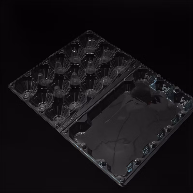 Clear Plastic Clamshell Packaging for Food Display