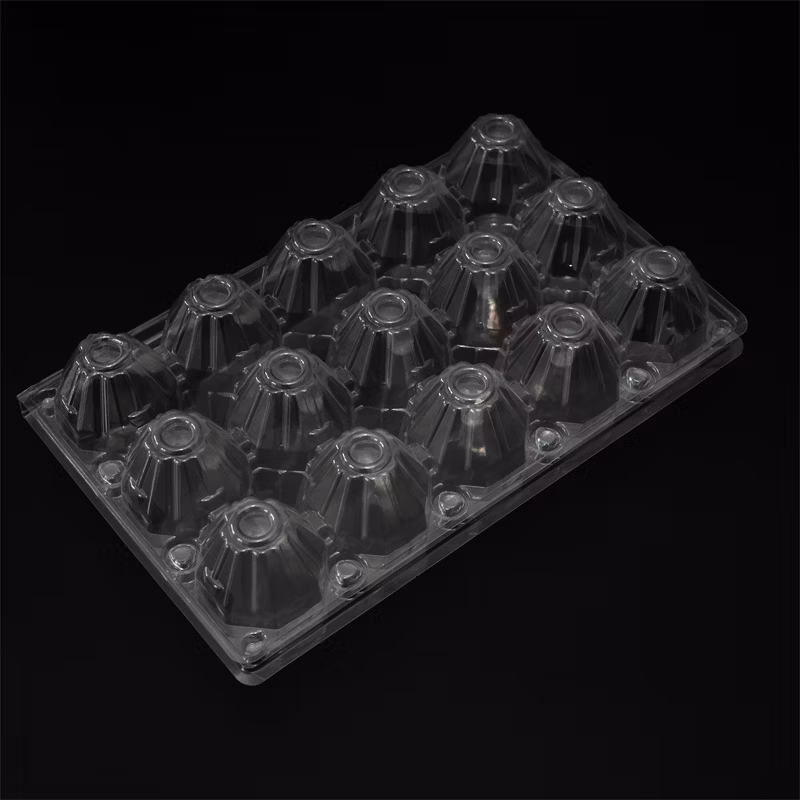 Clear Plastic Clamshell Packaging for Food Display