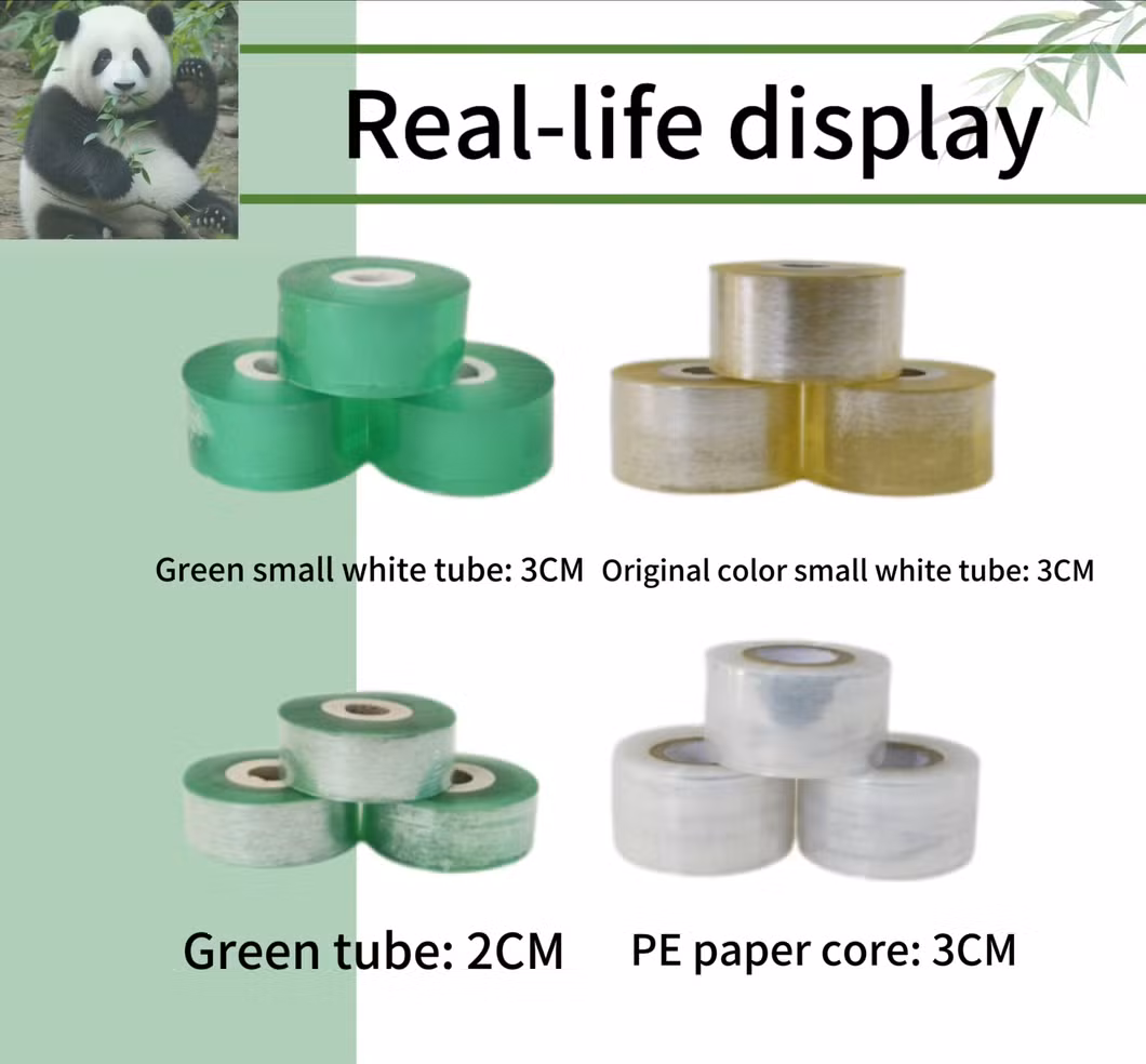 Vibrant Green PE Wire Film Small Roll Slitting Film for Eye-Catching Packaging Vibrant Green PE Wire Film Small Roll Slitting Film for Eye-Catching Packaging
