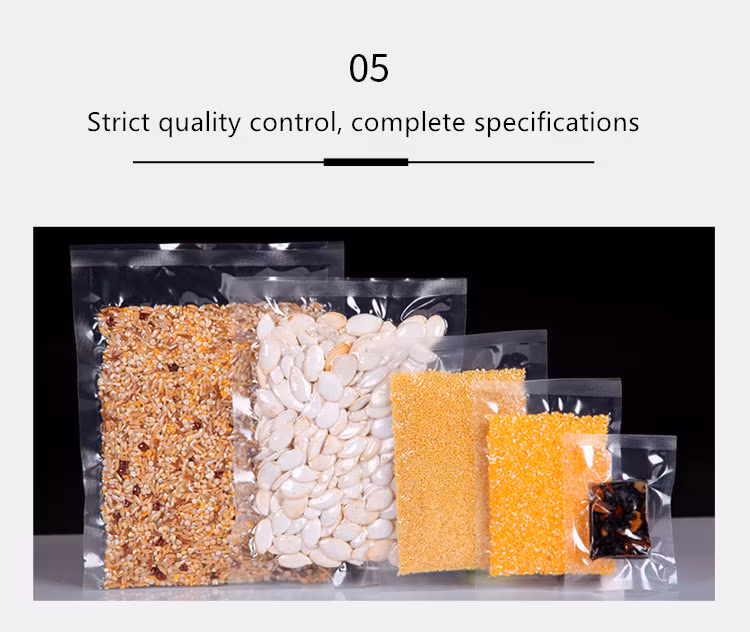 Customized Moisture Proof Recyclable Plastic Bag Sealed for Food Vacuum Seal Bags