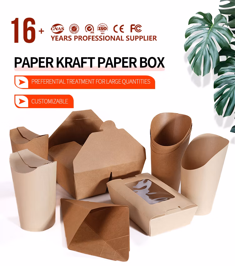 Wholesale Fried Chicken Custom Logo Biodegradable Wholesale Food Packaging