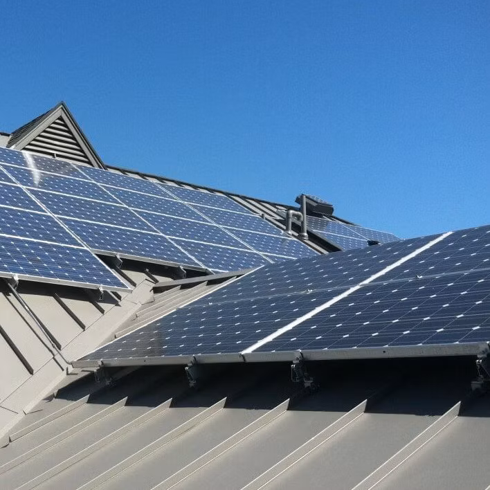 Durable Solar Panel Mounting Brackets for Standing Seam Metal Roofs