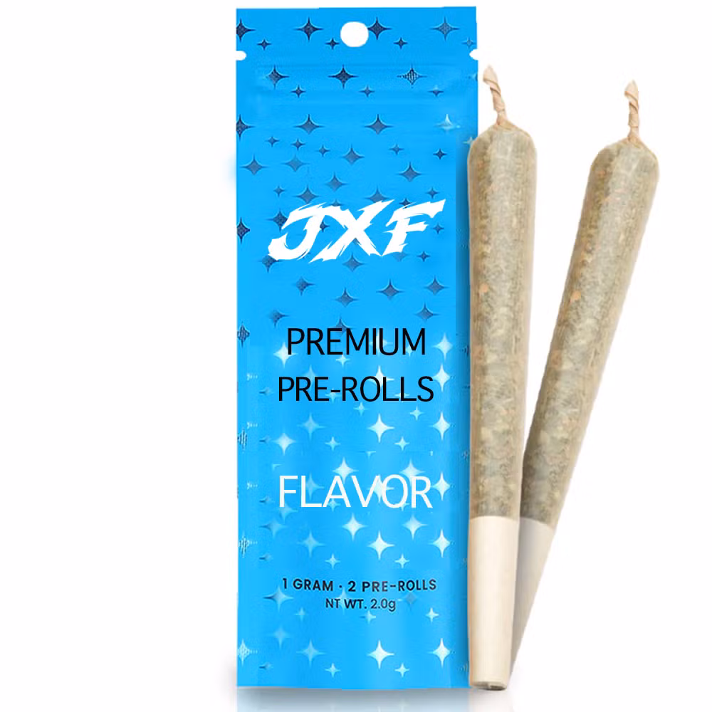 Waterproof Mylar Bag Resealable Zipper Custom Preroll Plastic Packaging