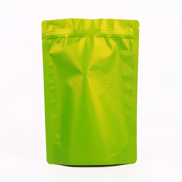 Custom Logo Laminated Seal Resealable Eco 13 X 19 Cm Foil Clear Plastic Stand up Pouch Packing Dry Food Grade Packaging Bags