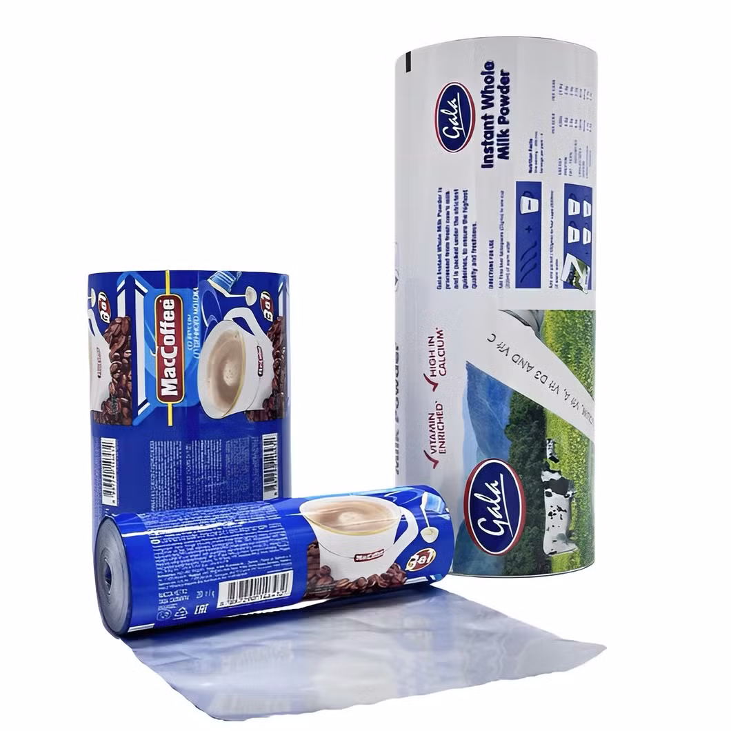 Custom Aluminum Foil Jelly Lidding Plastic Roll Film Packaging for Food Package