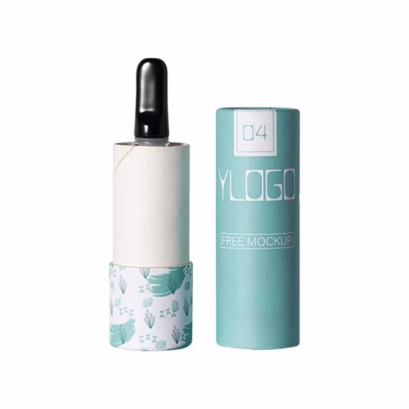 Custom Eco Friendly Carton Round Cylinder Box Empty Biodegradable Craft Cardboard Paper Tubes Packaging
