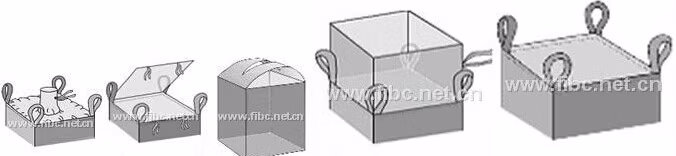 100% New Virgin PP Woven Big Bag, Jumbo Bag FIBC for Cement, Lime, Salt, Iron Ore, Silica