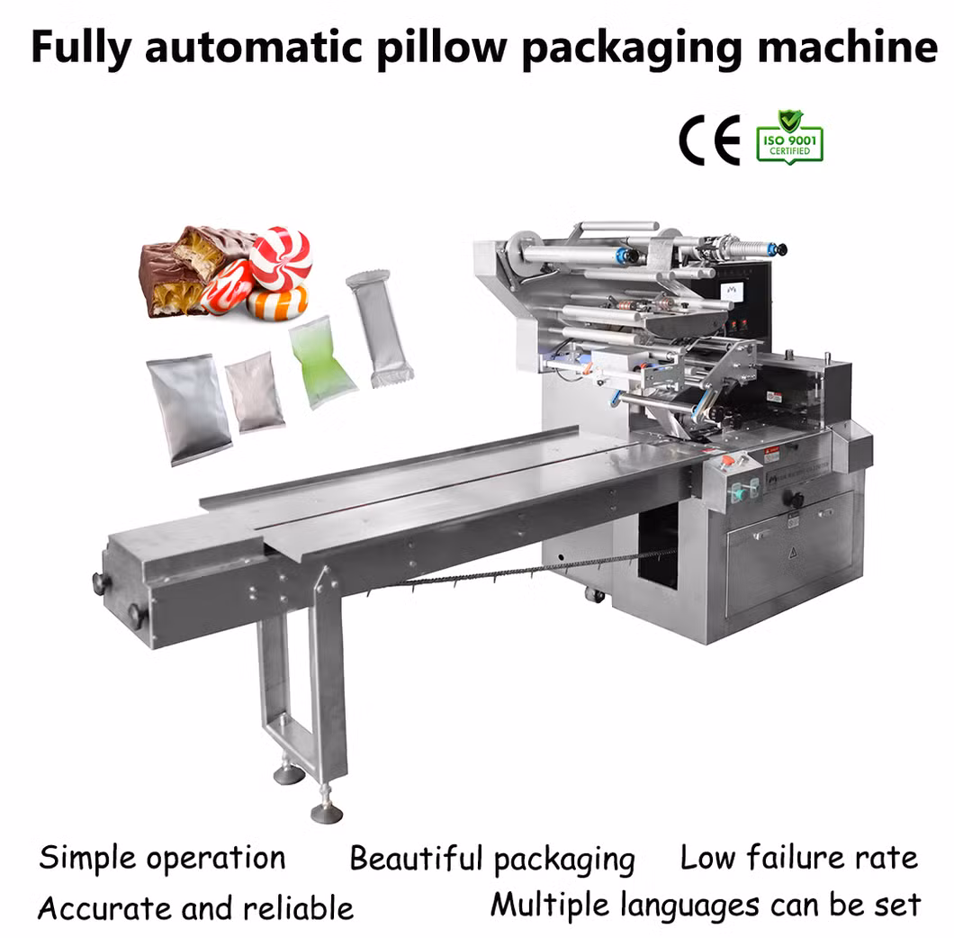 Pillow Package Automatic Ice Cream Samosa Sandwich Pita Bread Bag Pack