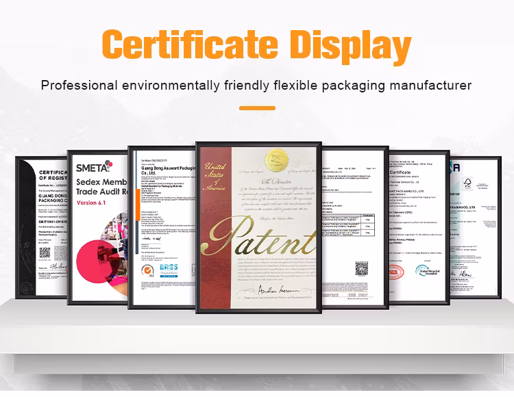 Customized Moisture Proof Recyclable Plastic Bag Sealed for Food Vacuum Seal Bags