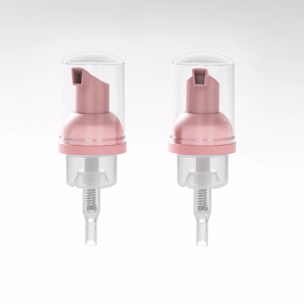 Custom Packaging for Liquid Foam Soap Lotion Pump Recycled PP 30/410 Plastic Cosmetic Cleanser Screw Lid Wash Water Bottle OEM