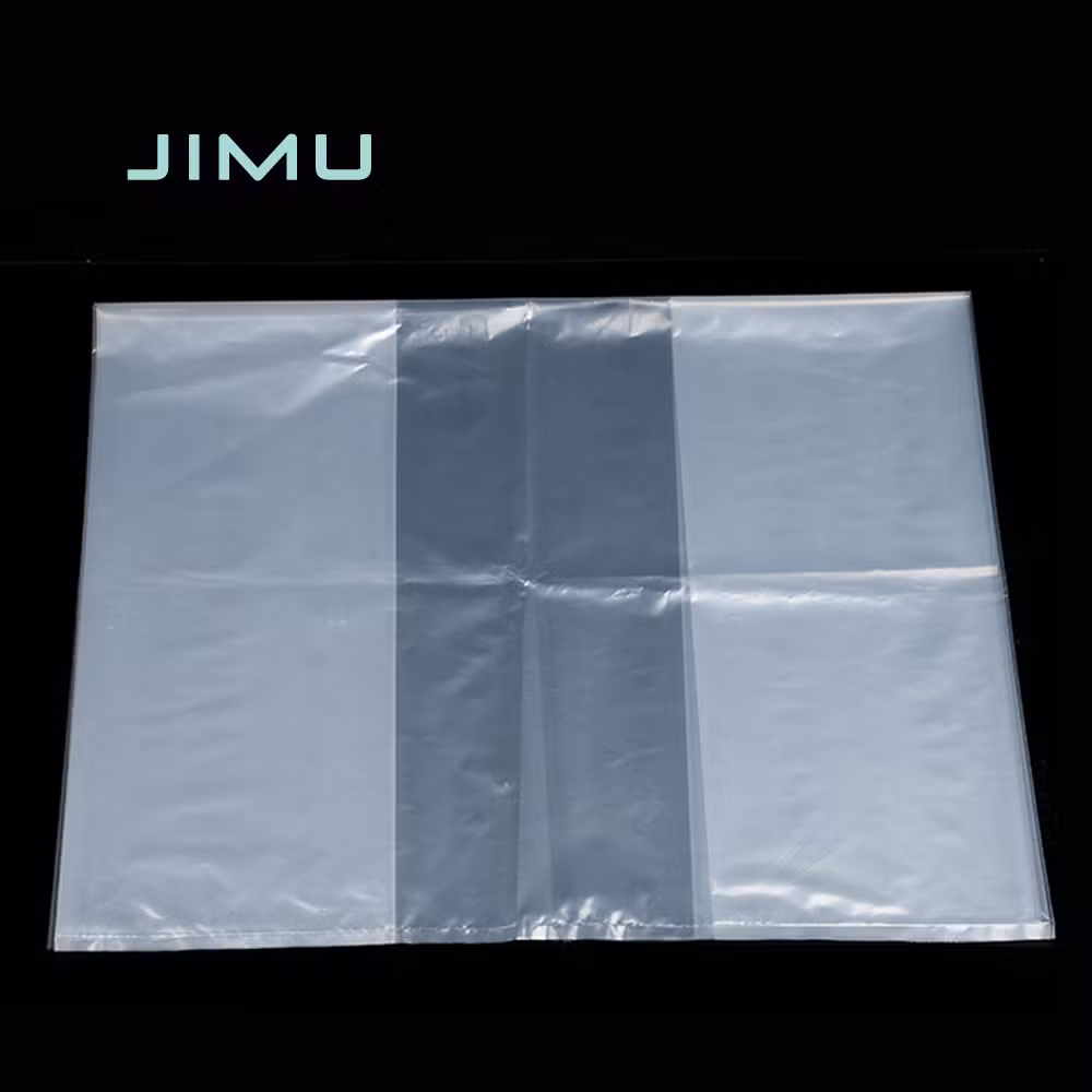 Moisture Proof Transparent Color PE Soft Zipper Lock T-Shirt Cloth Packaging Bag