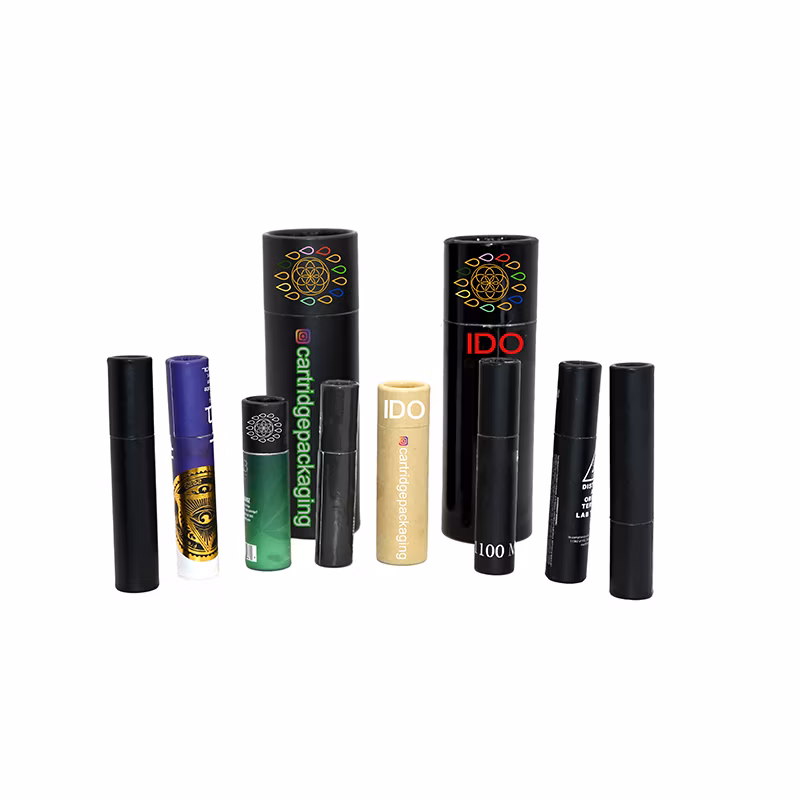 High Quality Wholesale Custom Design Cardboard Tea Sample Cylinder Round Tea Coffee Gift Tube Cr Packaging Tubes Paper Box