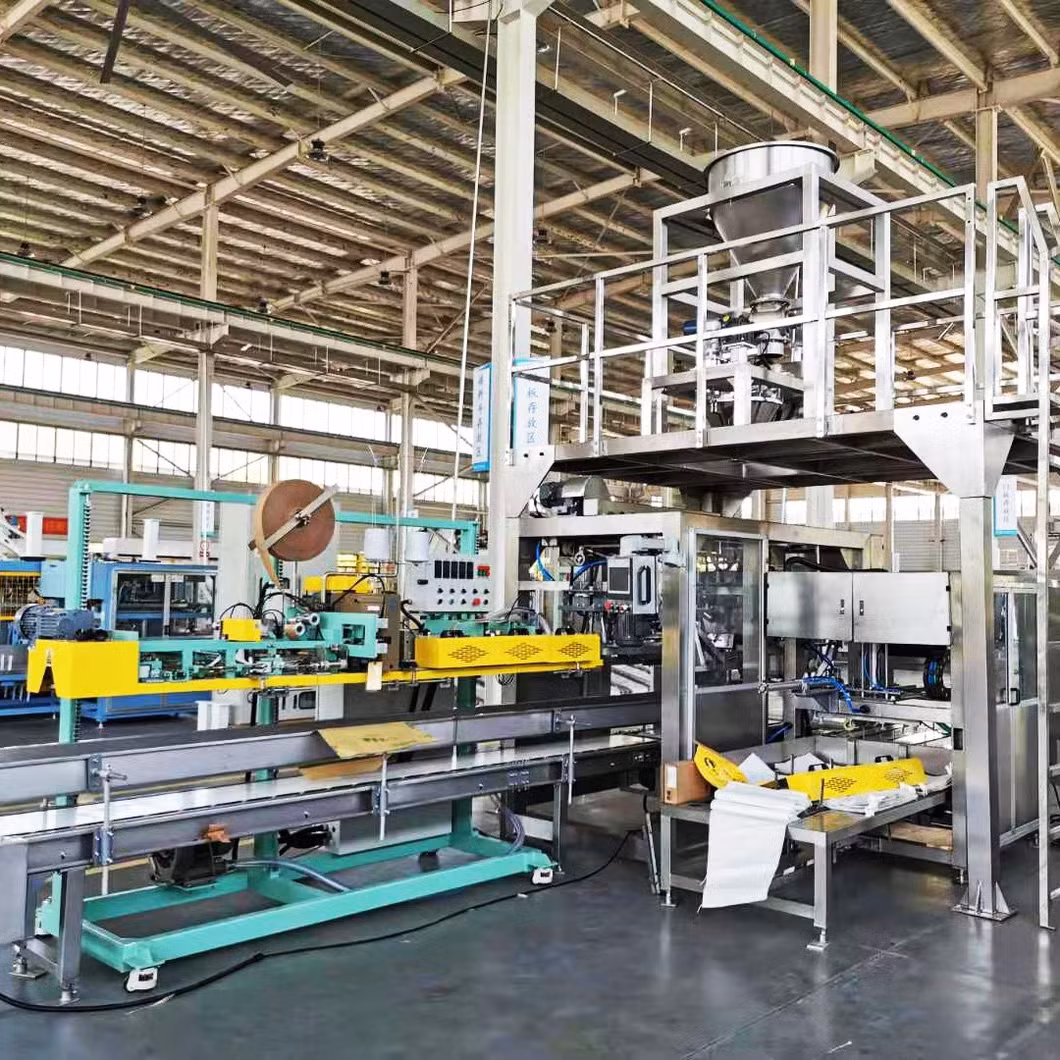 Corn Seed Heavy Bag Filling Line Automatic Packaging of Corn Seeds in 25kg Bags