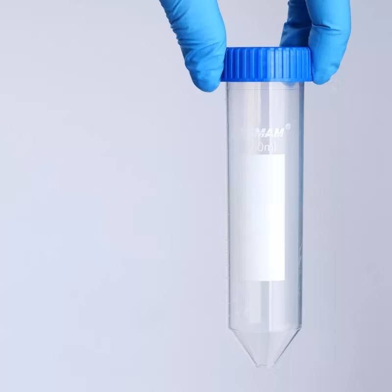 Different Volume High Quality Lab Consumables Centrifuge Tube Clear Graduated Screw Cap Centrifuge Tubes