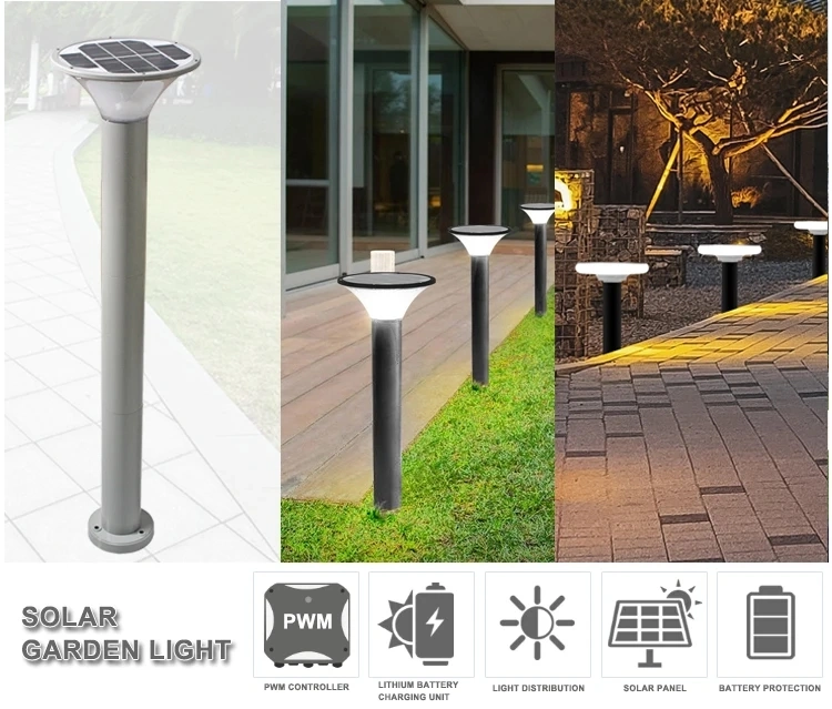 Hight Quality Smart Tuya APP Control LED Solar Outdoor Light Waterproof Garden Solar Lights Pathway Spike Lawn Spot Lights Grace