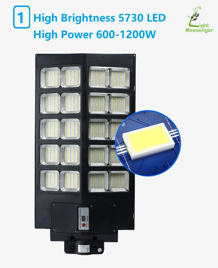 Hot Sale Factory Exterior Battery Lighting Garden Road Power Lights Wholesale Motion Sensor Flood Wall Integrated All in One Best Street Outdoor LED Solar Lamp