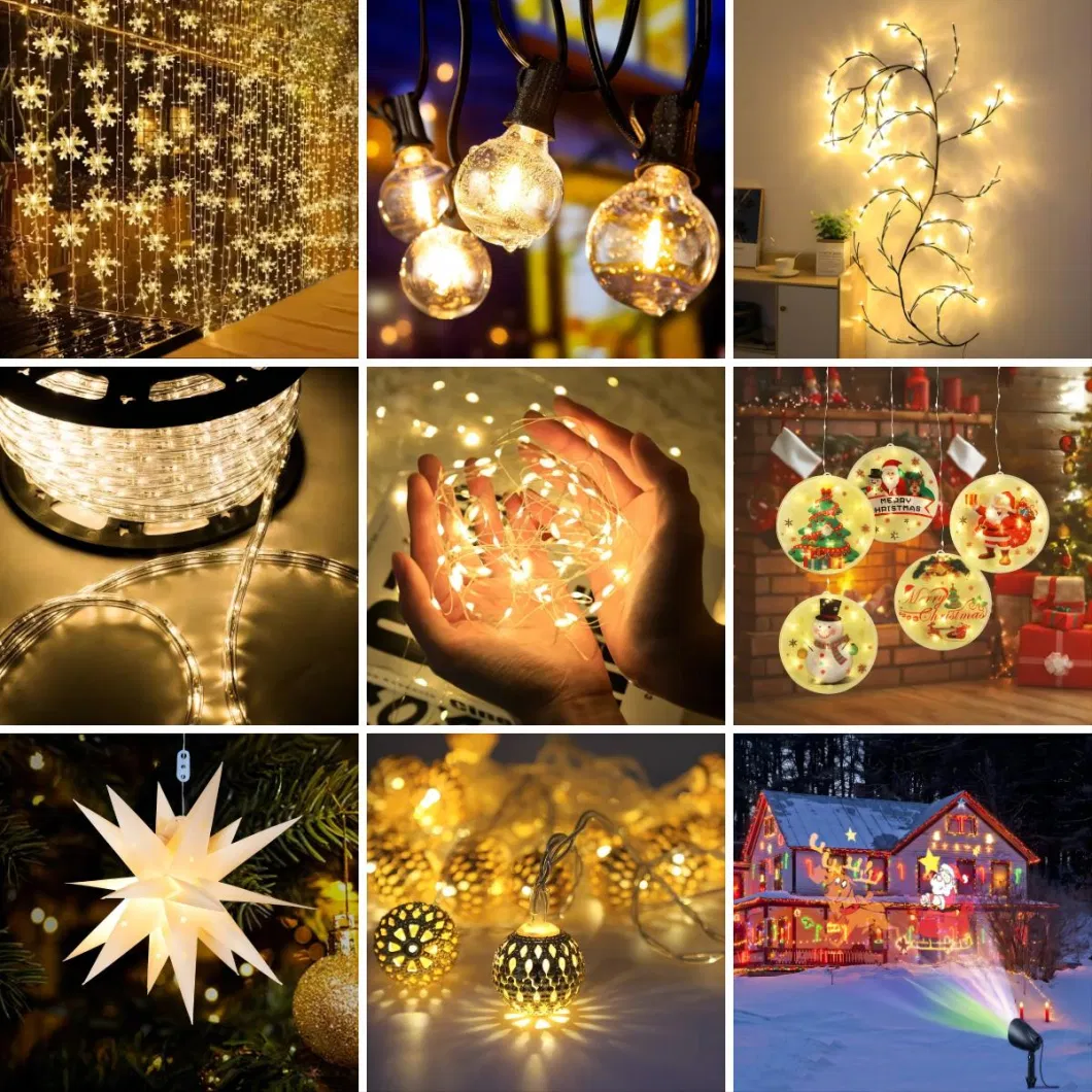 China Wholesale Price Outdoor House Ornament LED Light Outdoor House Hanging Light Product Outdoor House Hanging Ball Light Outdoor House Party Decorative Light