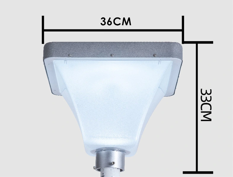 Aluminum LED UFO Lawn Lamp Solar Garden Light for Walkway Plaza Park Road