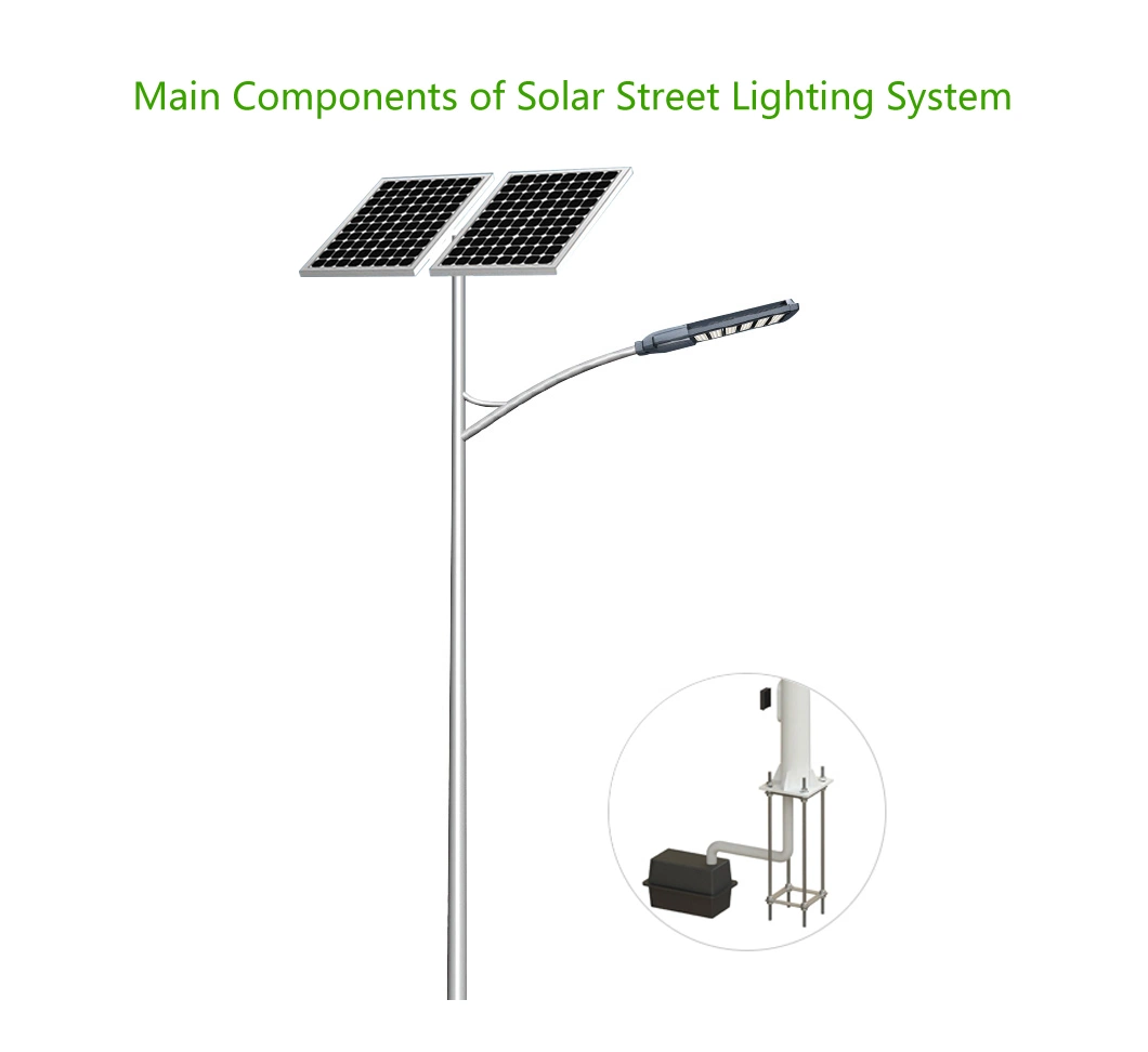 Municipal Courtyard Solar Outdoor LED Street Lamp