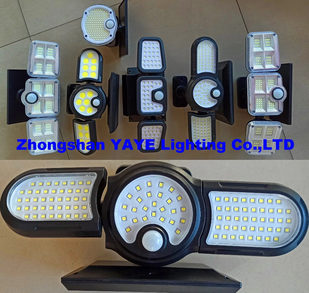 Yaye Hottest Sell LED Solar Outdoor Waterproof IP66 Wall/Garden/Path/Courtyard Lamp with 3 Years Warranty/200PCS Stock