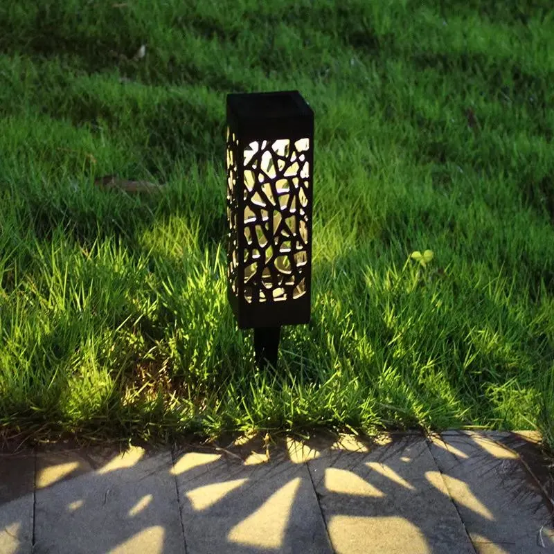 Outdoor Garden Decorative Lighting Lamp Waterproof LED Solar Powered Walkway Path Lights