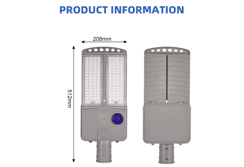 100W Outdoor Solar Street Road Garden Post Pole Lights