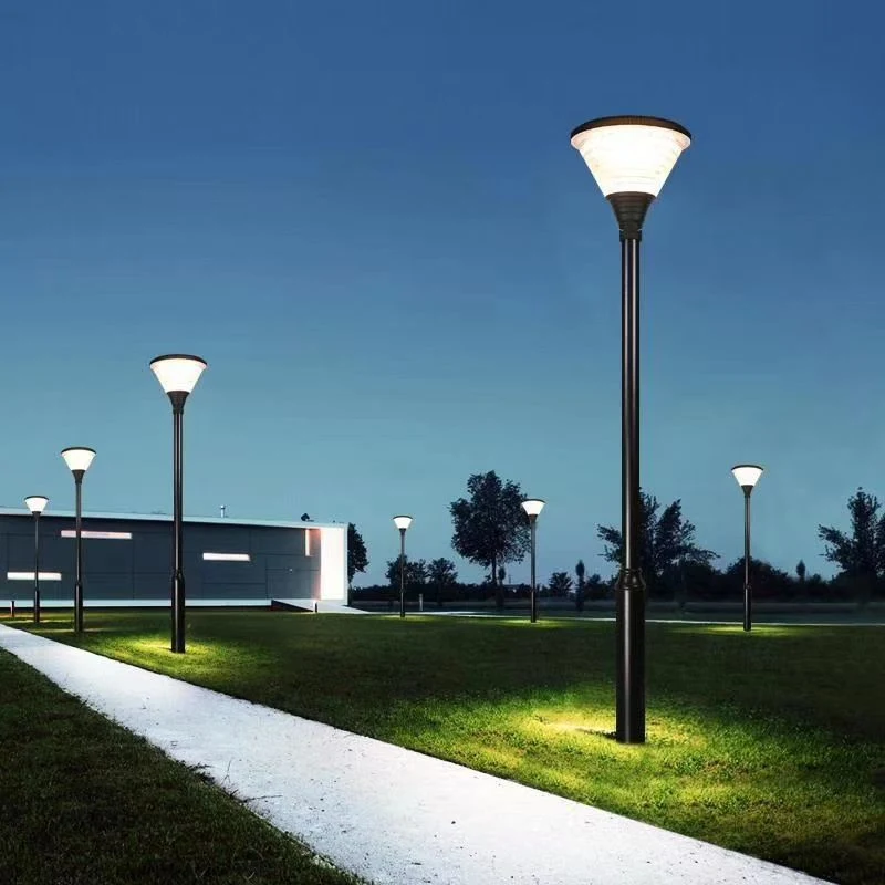 Outside Parking Lot Decorative Solar LED Powered Garden Lights