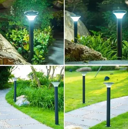 Kingwooh Solar Outdoor LED Lawn Small House Light Mini Solar Palace Light Courtyard Atmosphere Garden Light